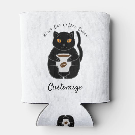 Rafraîchisseur Pour Canette Black Cat Coffee Break Thunder_Cove (Dos)