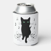 Rafraîchisseur Pour Canette Black Cat Surrounded by Whispering Notes of Music (Can Dos)
