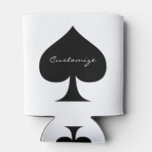 Rafraîchisseur Pour Canette Black Queen of Spades (Dos)