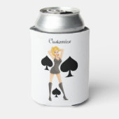 Rafraîchisseur Pour Canette Black Spades Blonde Queen Thunder_Cove (Can Dos)