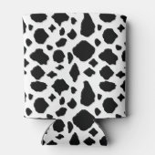 Rafraîchisseur Pour Canette Black White Cow Print Pattern Trendy Modern  (Dos)