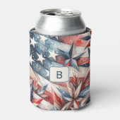 Rafraîchisseur Pour Canette Blancs rouges et Bleus (Can devant)