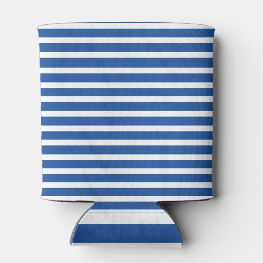 Rafraîchisseur Pour Canette Bleu blanc rayures été (Dos)