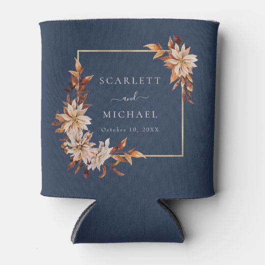 Rafraîchisseur Pour Canette Bleu bleu marine (Devant)