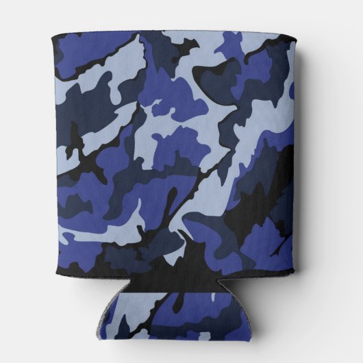 Rafraîchisseur Pour Canette Bleu Camo Can Cooler (Dos)