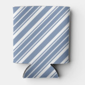 Rafraîchisseur Pour Canette Bleu Chic Indigo, Blancs Blancs Peuvent Se Rafraîc (Devant)