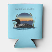 Rafraîchisseur Pour Canette Bleu couché de soleil (Devant)