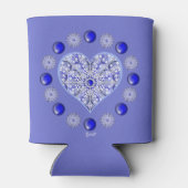 Rafraîchisseur Pour Canette Bleu de dentelle en céramique de Grèce (Dos)