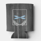Rafraîchisseur Pour Canette Bleu Dragonfly Rustic Can Cooler (Dos)