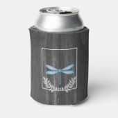 Rafraîchisseur Pour Canette Bleu Dragonfly Rustic Can Cooler (Can Dos)