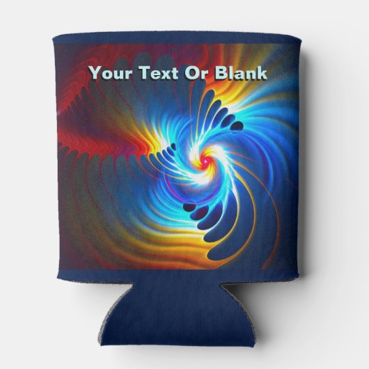 Rafraîchisseur Pour Canette Bleu gravitationnel (Dos)