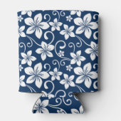 RAFRAÎCHISSEUR  POUR CANETTE BLEU HAWAII (BLEU DE LA MARINE) (Dos)