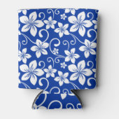 RAFRAÎCHISSEUR POUR CANETTE BLEU HAWAII (BLEU ROYAL) (Devant)