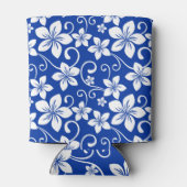 RAFRAÎCHISSEUR POUR CANETTE BLEU HAWAII (BLEU ROYAL) (Dos)