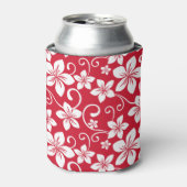 RAFRAÎCHISSEUR  POUR CANETTE BLEU HAWAII (ROUGE) (Can devant)