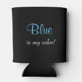 Rafraîchisseur Pour Canette Bleu Noir  (Dos)