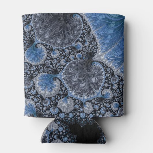 Rafraîchisseur Pour Canette Bleus Abstract (Dos)