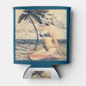 Rafraîchisseur Pour Canette Blonde Kneeling Modèle de bikini Thunder_Cove (Devant)