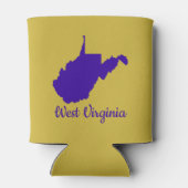 Rafraîchisseur Pour Canette Blue and Gold West Virginie (Dos)