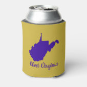 Rafraîchisseur Pour Canette Blue and Gold West Virginie (Can Dos)