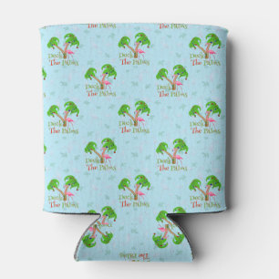 Rafraîchisseur Pour Canette Blue Deck The Palms Tropical Christmas Santa Flami