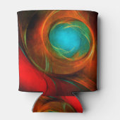 Rafraîchisseur Pour Canette Blue Eye Moderne Abstrait Art Cool Motif #16 (Dos)