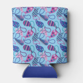 Rafraîchisseur Pour Canette Blue Paisley (Dos)