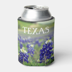 Rafraîchisseur Pour Canette Bluebonnets Blue Flowers Texas texan Floral
