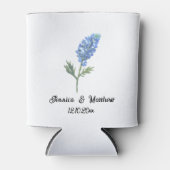 Rafraîchisseur Pour Canette Bluebonnets Texas Texan Mariage nature fleurie (Devant)
