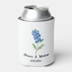 Rafraîchisseur Pour Canette Bluebonnets Texas Texan Mariage nature fleurie