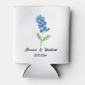 Rafraîchisseur Pour Canette Bluebonnets Texas Texan Mariage nature fleurie (Devant)