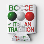 Rafraîchisseur Pour Canette Bocce une tradition italienne (Dos)