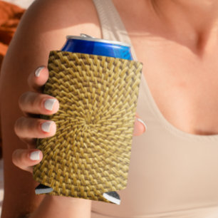 Rafraîchisseur Pour Canette Bohème en rotin panier en osier peut refroidir