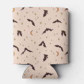 Rafraîchisseur Pour Canette Boho Bats et étoiles Motif d'Halloween (Dos)
