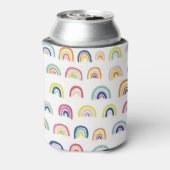 Rafraîchisseur Pour Canette Boho Blanc Multi Arc-en-ciel (Can Dos)