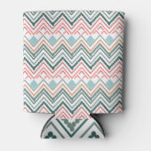 Rafraîchisseur Pour Canette Boho Chevron (Devant)