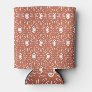 Rafraîchisseur Pour Canette Boho Chic Flowers : Conception Moderne Sans Couleu