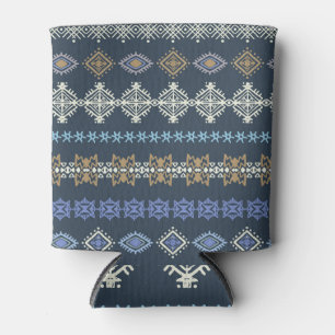 Rafraîchisseur Pour Canette Boho ethnique : l'art tribal sans soudure.