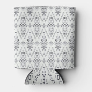 Rafraîchisseur Pour Canette Boho Ethnique : Trendy Hand-Drawn Seamless.