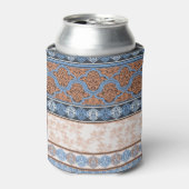Rafraîchisseur Pour Canette Boho Floral Stripes : Ethnic Seamless Collection (Can devant)