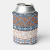 Rafraîchisseur Pour Canette Boho Floral Stripes : Ethnic Seamless Collection (Can Dos)