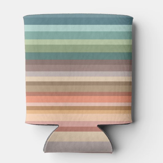 Rafraîchisseur Pour Canette Boho Modern Chic Stripes (Dos)