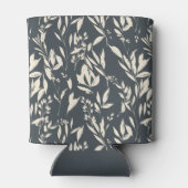 Rafraîchisseur Pour Canette Boho noir main tiré noms de Mariages floraux (Dos)