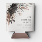 Rafraîchisseur Pour Canette Boho Rustique rouille gothique Mariage botanique n (Devant)