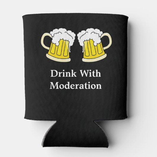 Rafraîchisseur Pour Canette Boire Avec Modération (Dos)