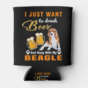 Rafraîchisseur Pour Canette Boire De La Bière Et Accrocher Avec Mon Beagle