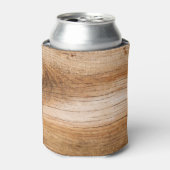Rafraîchisseur Pour Canette Bois de sapin naturel : surface texturée (Can devant)