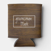 Rafraîchisseur Pour Canette Bois rustique - Chaudron (Devant)