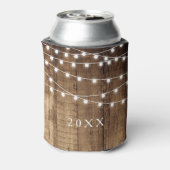 Rafraîchisseur Pour Canette Bois rustique Fée Lumière Fête de fête personnalis (Can Dos)