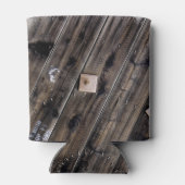 Rafraîchisseur Pour Canette Bois rustique industriel (Dos)